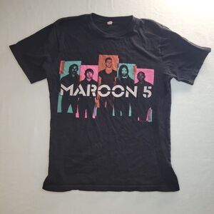 Maroon 5 North America Tour 2013 Concert T Shirt Black Size M Concert‎ Festival